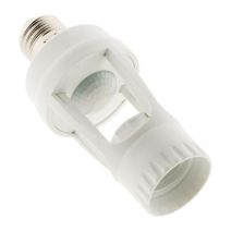 Douille pour ampoule avec detecteur integre