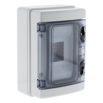 Coffret etanche ip65 4 modules livre avec accessoires - zenitech