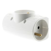Fiche 3 prises Triplite 16a laterale blanc