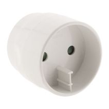Adaptateur m asie / f france blanc
