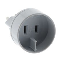 Adaptateur m euro / f usa blanc - zenitech
