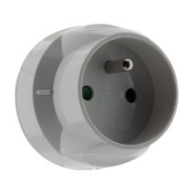 Adaptateur m 20a en f 16a blanc - zenitech