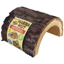 Abri en bois, cachette naturel pour tortues, reptiles et amphibiens XL