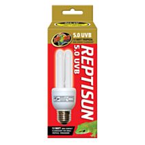 Ampoule Fluo compact pour terrarium UVB 5.0 13W
