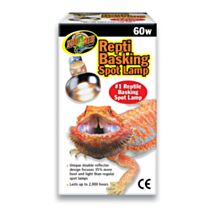 Ampoule chauffante pour reptiles, terrariums 60W