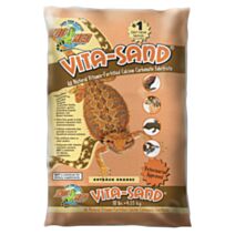 Sable fin pour lézards additionné de calcium et de vitamines 4,5 Kg Orange