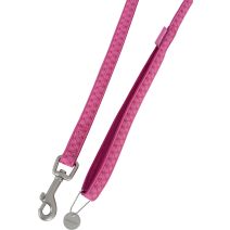 Laisse Mcleather largeur 25mm Longeur 1,20m Fuschia