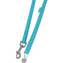 Laisse Mcleather largeur 25mm Longeur 1,20m Turquoise