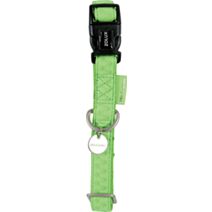 Collier réglable Mcleather largeur 25 mm Tour de cou 40 à 66 cm Anis