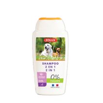 Shampooing pour tous les chiens 2 en 1 nettoie et oxygène le poil sans paraben 250 ml