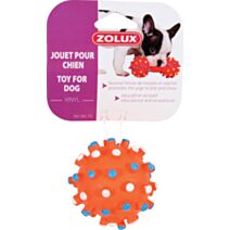 Jouet balle picot en vinyle 7cm
