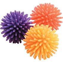 Lot de 3 balles étoiles pour chat 4 cm