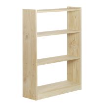 Ètagére bibliothèque en bois de pin