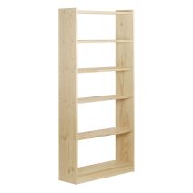 Ètagére bibliothèque en bois de pin
