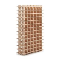 Casier à bouteilles en bois pour 78 bouteilles