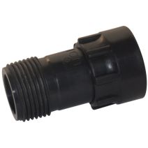 Raccord pvc mâle/femelle 1"