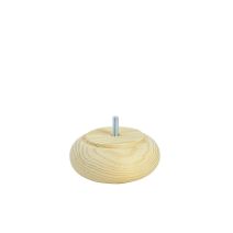 Pied de meuble modele 20 pin brut h50 d110