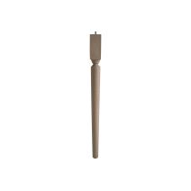 Pied de table haute modele 01 brut h730 60x60