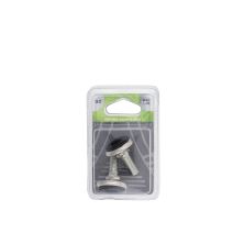 Blister 2 pieces verrin pied chrome d10 