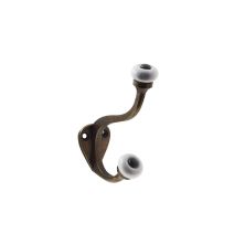 Portemanteau 2 patères à fixer Méduse Zamak Vieilli