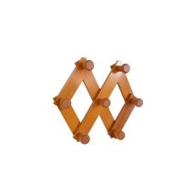 Portemanteau decor merisier 7 tetes