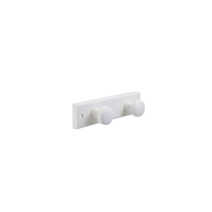 Portemanteau 2 patères à fixer Alfa Bois Blanc
