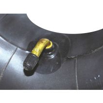 Chambre a air valve coudee