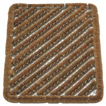Tapis brosse ecru 40x60cm