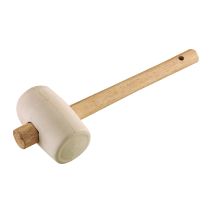 Maillet caoutchouc blanc