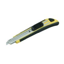 Cutter métallique bi-matière 3 lames 9mm