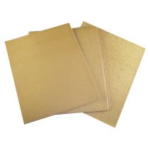 Lot 15 feuilles papier silex (5 fin-5 moyen - 5 gros)