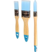 Lot 3 brosses acrylique 1rech 3/0 1brosse plate 20 et 40