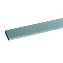 Règle de maçon aluminium 100x18x1,2 1mètre 2 alvéoles