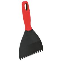 Spatule à colle polyamide 7cm à dents moyennes triangulaires