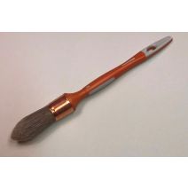 Brosse à réchampir bi-matière lasure n°4 - ø 25