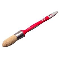 Brosse à réchampir bi-matière peinture mate&satinée n°0 - ø 18