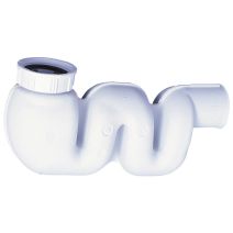 Siphon de lavabo compact souple