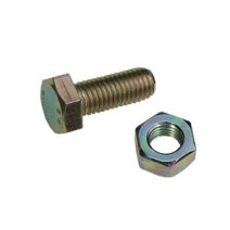Boulon tête hexagonale ac bichromaté 8.8 10x120 x5