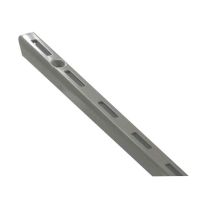 Crémaillère simple grise 2m