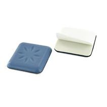 Patin glisseur ptfe gris adhesif 24x24 x8