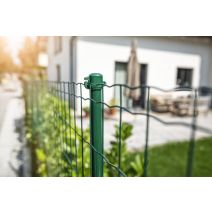 Piquet vert époxy pour grillage diam. 19mm x 1m
