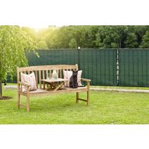 Brise-vue hdpe vert 1,2x50m 180g/m² occ 97% à la coupe