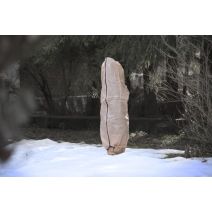 3 housses d'hivernage zip protect l beige 0,6x1,8m 50g/m²