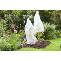 Housse pour tomates en pp blanc 0,65x10m 17g/m²