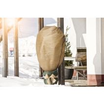 Housse d'hivernage zip protect xxl beige 1,4x2m