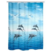 Rideau de douche 180x200 peva dauphin