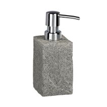 Distributeur de savon Granite polyrésine gris - WENKO