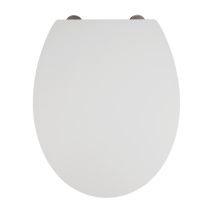 Abattant mora blanc frein de chute thermodur
