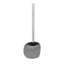 Brosse wc pebble stone gris