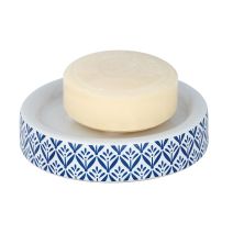 Porte-savon Lorca céramique bleu - WENKO